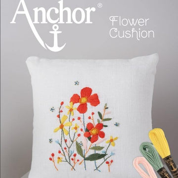 Anchor Flower Cushion - 0022500-00001-12 - Downloadable PDF
