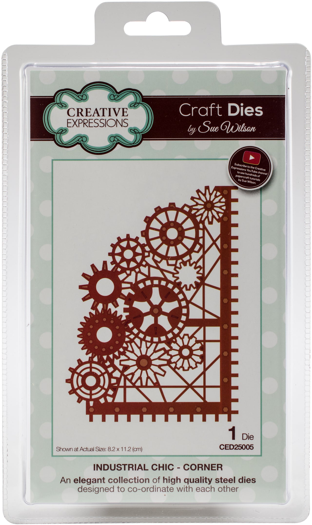 Creative Expressions Craft Dies By Sue Wilson - Industrial Chic-Corner