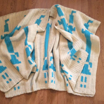 Ladies Yeibichai Poncho