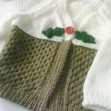 Christmas Pudding Cardigan