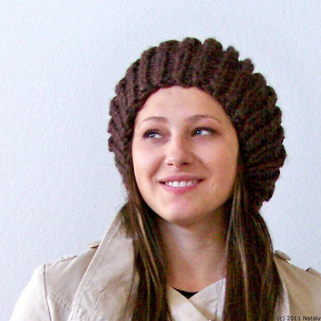 Knit Beret, Slouchy Hat
