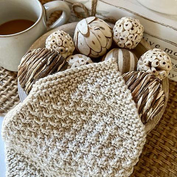 Chain of Hearts Dishcloth