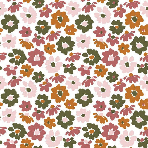 Poppy Fabrics - Big Flowers 1 Jersey