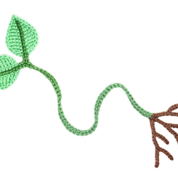 Leaf Bookmark Crochet Pattern