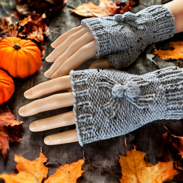 Spider Fingerless Gloves