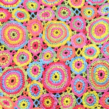 Kissing Circles Crochet Blanket