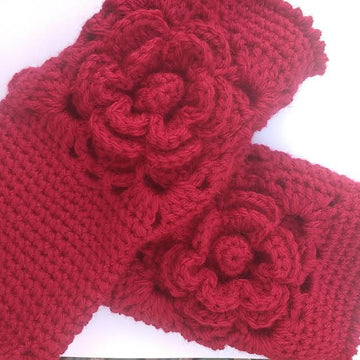 Rose Wrist Warmers