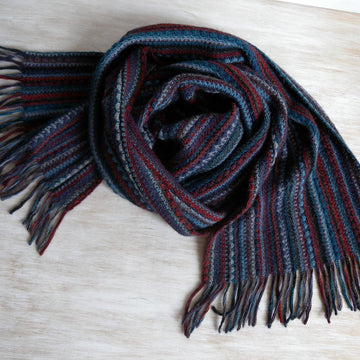 Nebula crochet scarf