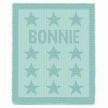 Knitting Pattern BONNIE knit chunky newborn blanket Knit-Purl only, New Baby star motif easy beginner receiving stroller throw personalized