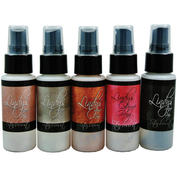 Lindy's Stamp Gang Starburst Sprays 2oz 5/Pkg - Totally 80's