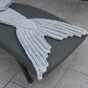 Madison Mermaid Tail Blanket