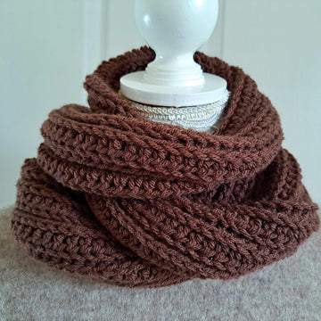 Crochet Elegant Man Scarf Pattern