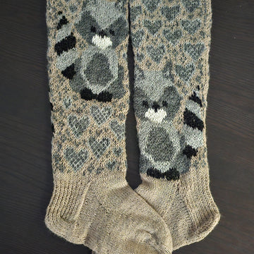 Raccoon Socks