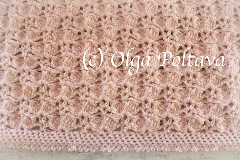 Pink Marshmallows Baby Blanket