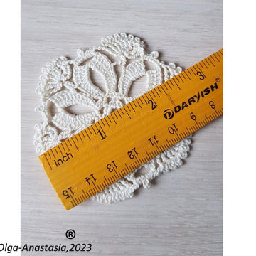 Openwork antique flower
