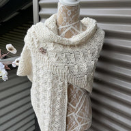 Ever After Rose Shawl