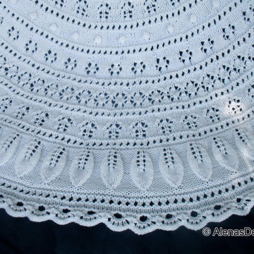 Floral Lace Afghan