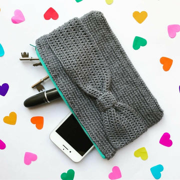 Bow Clutch Bag