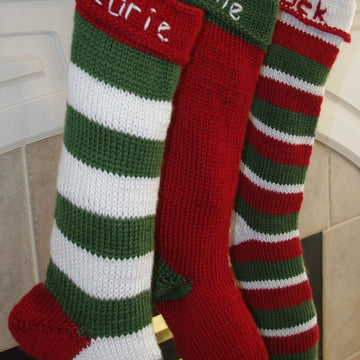 Knit Christmas Stocking