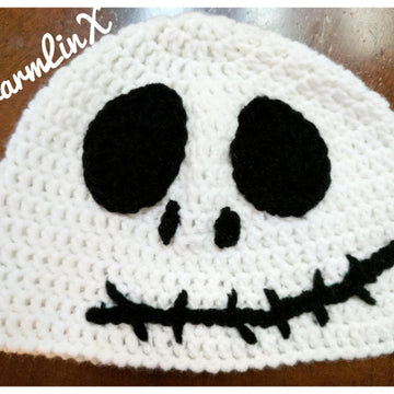 Jack Skellington inspired Crochet Hat