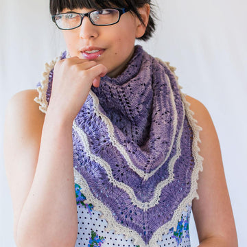 Fields of Lavender (Shawl)