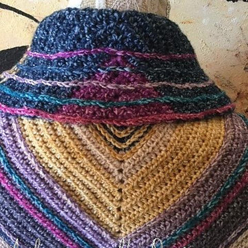 Just a Little Bit Batik Shawl