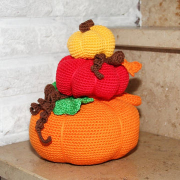 Pumpkin Stack - Doorstop