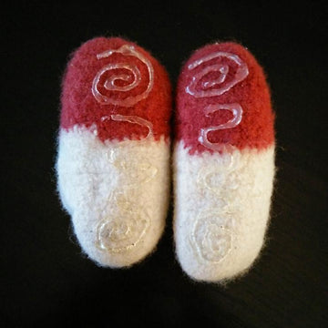 Children's Felted Slippers - Infant-Toddler sz.10