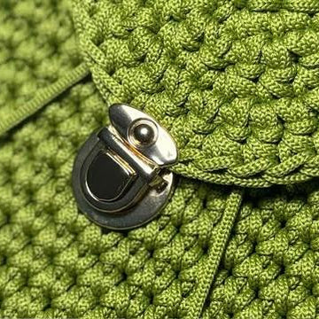 Drawstring Flap Backpack | PDF Crochet