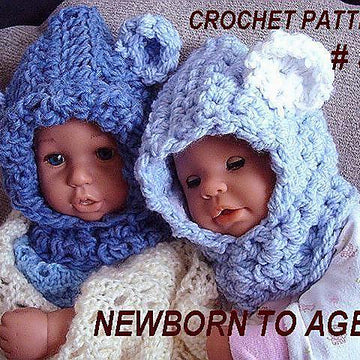 529, HOODED HAT WITH OR WITHOUT EARS