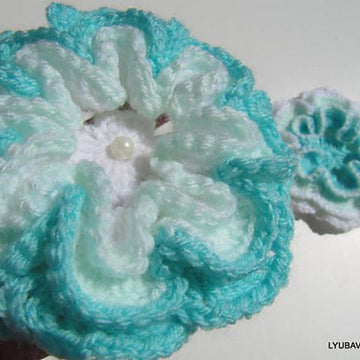 3D Crochet Flower Tutorial