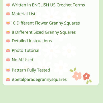 Petal Parade Granny Squares