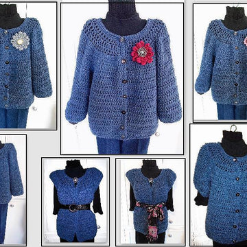 798 BLUE JEANS CARDIGAN