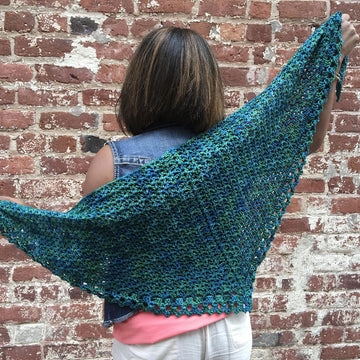 Makara Shawl CAL
