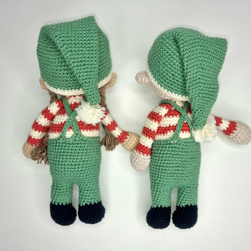 Amigurumi Christmas elves