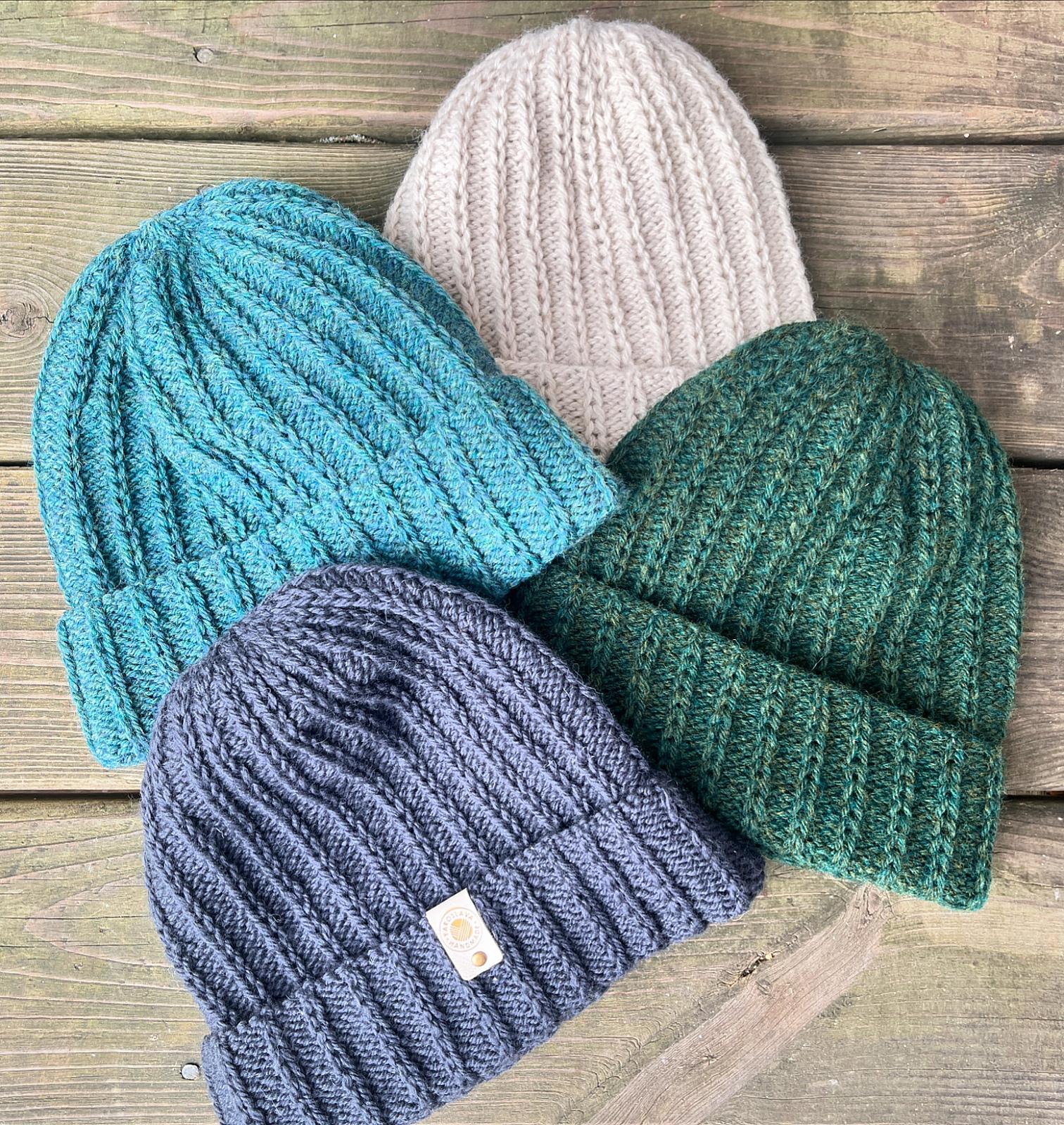 Rippletide Hat (Worsted Weight)