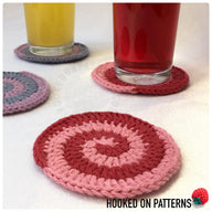Candy Swirl Coasters