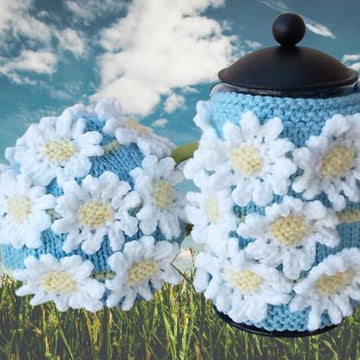 Daisy Chain Tea Cosy and Cafetiere Cosy