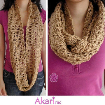 Four Crochet Circle Scarves Patterns_ PCS1