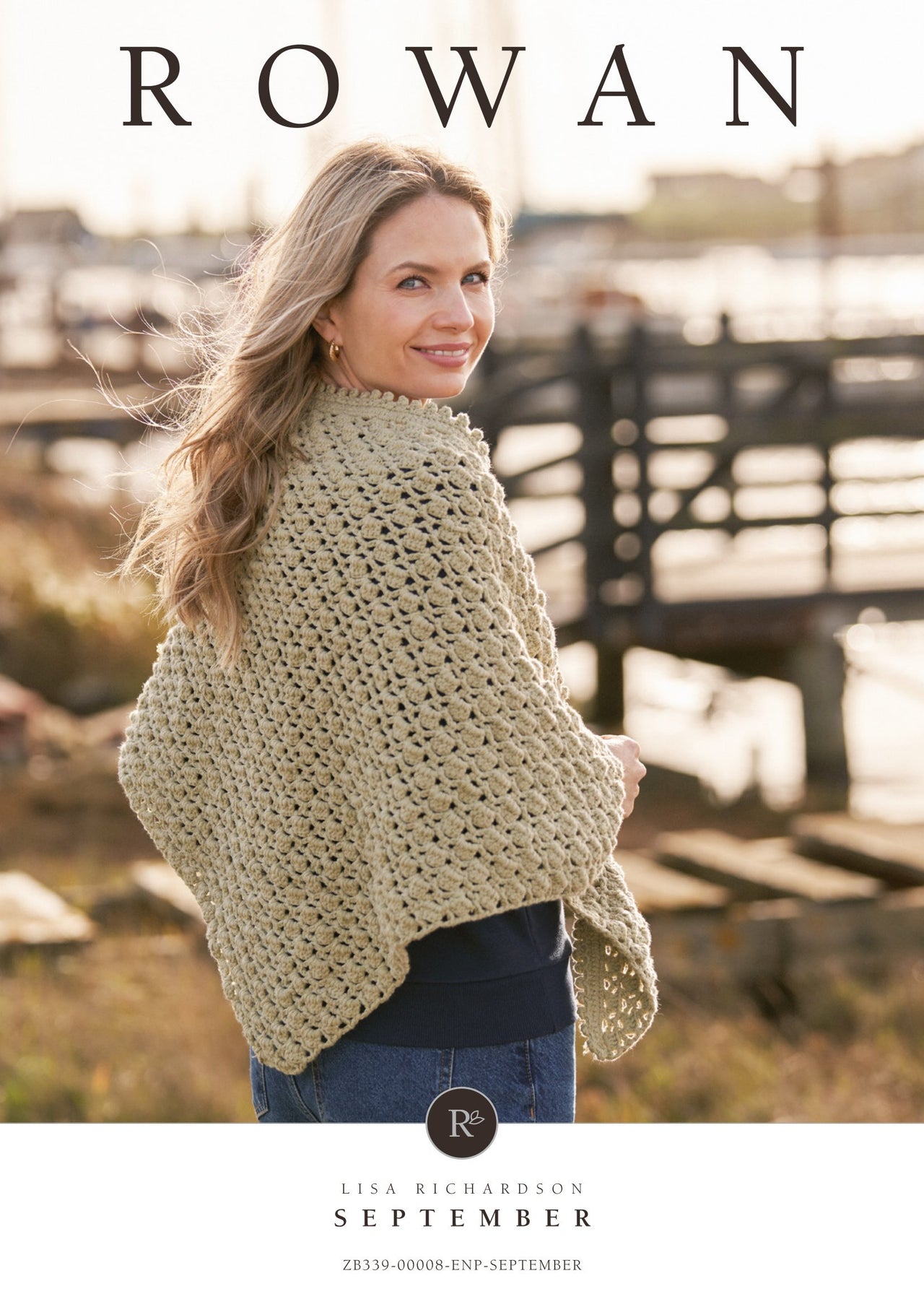 September Shawl in Rowan Four Seasons - Downloadable PDF