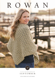 September Shawl in Rowan Four Seasons - Downloadable PDF