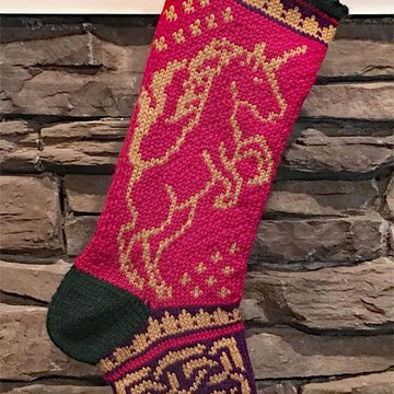 Christmas Unicorn Stocking