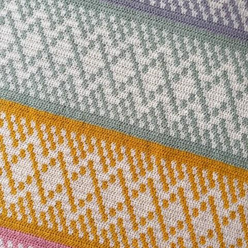 Diamond Mosaic Blanket