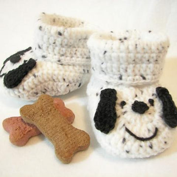 Puppy Dog Baby Booties