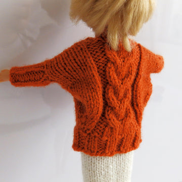 Barbie Dolman Cardigan, Skirt & Top