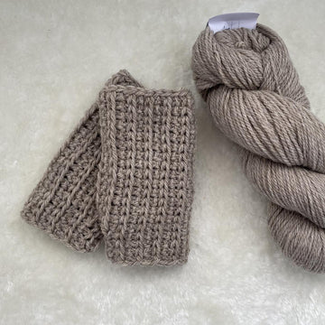 Sandy Fingerless Mittens
