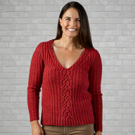 1067 Cierzo - Sweater Knitting Pattern for Women in Valley Yarns Westfield