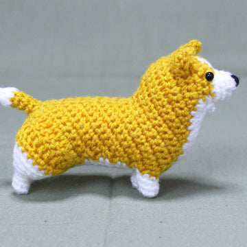 Corgi dog amigurumi / コーギーのあみぐるみ