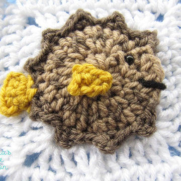 Puffer Fish Granny Square