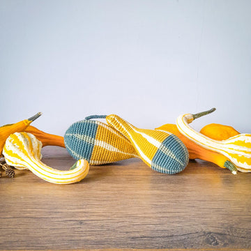 My Crochet Kitchen: Bicolour Pear Gourd